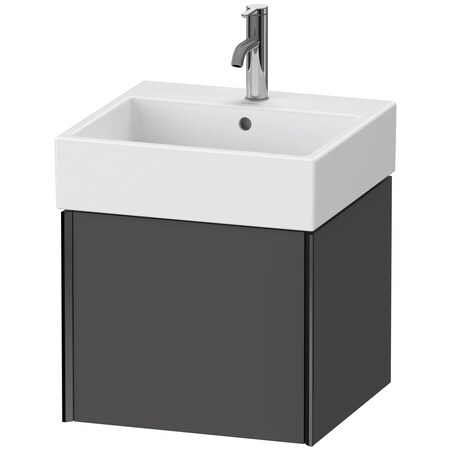 Xviu Wall-Mounted Vanity Unit Graphite Matt